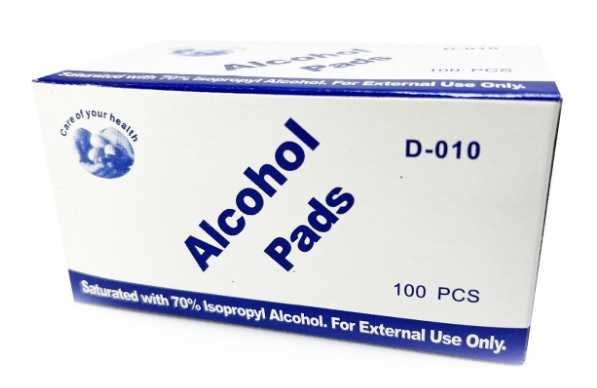 Alcohol Swabs 100's - Click Image to Close